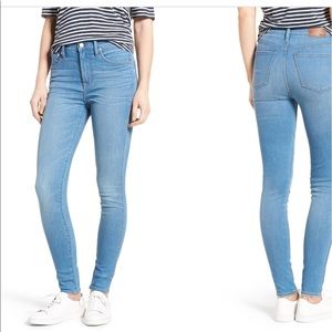 Madewell high-rise skinny jeans